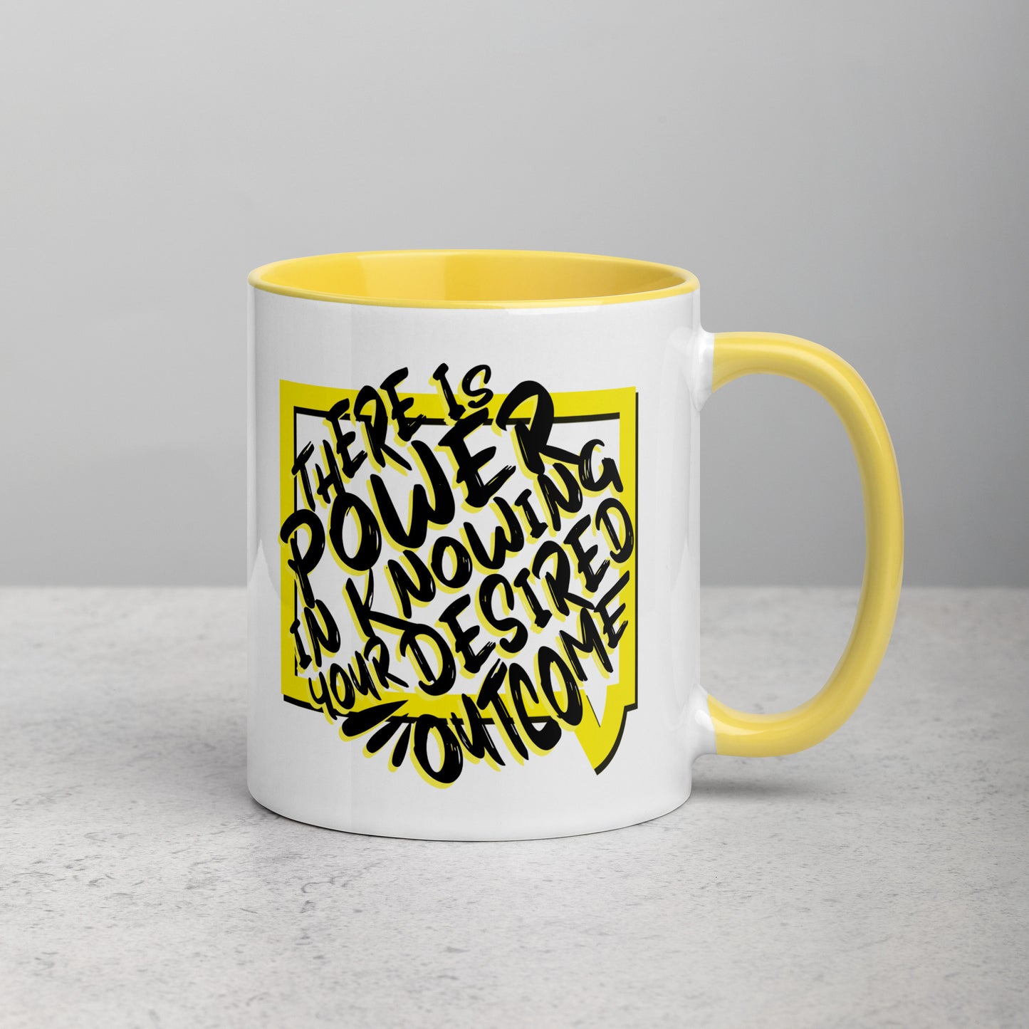 Outcome Affirmation Mug