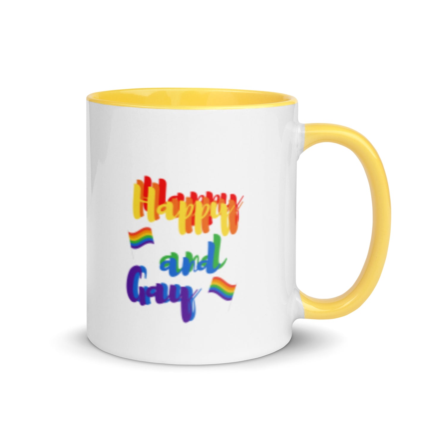 Taza de café con el mensaje "Orgullo alegre"