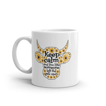 Moo-tivational Gatekeeper Coffee Mug