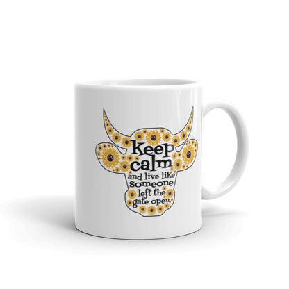 Moo-tivational Gatekeeper Coffee Mug