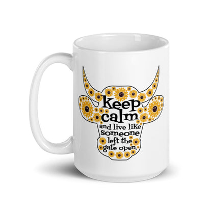 Moo-tivational Gatekeeper Coffee Mug